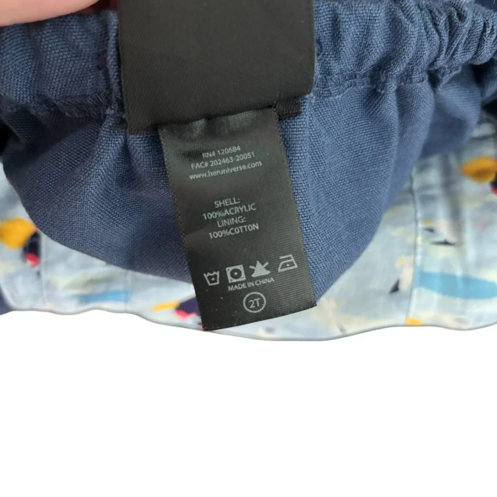 Toddler Girl's Kiki's Delivery Service Witch Dress‎ Pinafore Ruffle Blue Size 2T - Picture 6 of 7